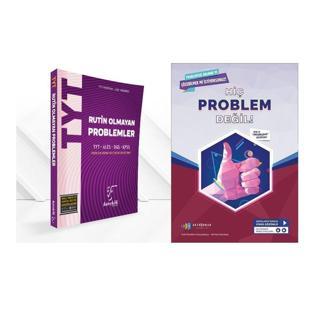 Karekök Yayınları Rutin Olmayan Problemler ve Antreman Yayıncılık Hiç Problem Değil 2 Kitap Set - Karekök Eğitim Yayınları