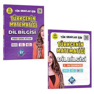 KR Akademi YKS TYT AYT KPSS Dil Bilgisi Türkçenin Matematiği Video Ders Kitabı ve  Soru Kitabı Seti - KR Akademi