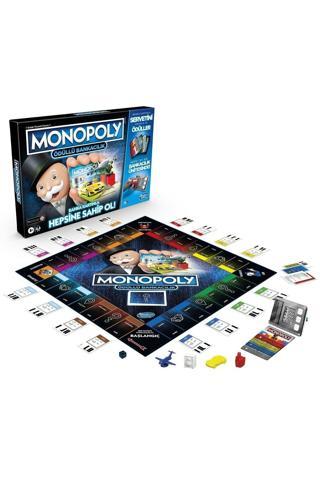 Hasbro Monopoly Ödüllü Bankacılık E8978 Kutu Oyunu