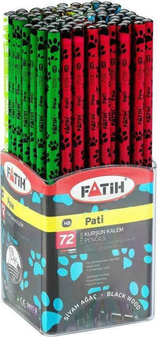 Fatih Kurşun Kalem Uğur Böceği Siyah Lata 72 Li Fa17350Kk00 (1 Paket 72 Adet)