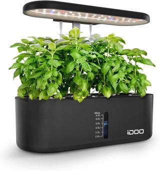 iDOO Topraksız Yetiştirme Sistemi, 10 Kapsüllü Kapalı Bitki Bahçesi