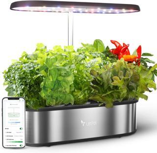 LetPot LPH-SE Topraksız Yetiştirme Sistemi, 12 Pods Akıllı Bitki Bahçe Seti