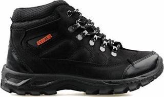 Scooter Nubuk Siyah Kadın Outdoor Botu G5538NS Siyah