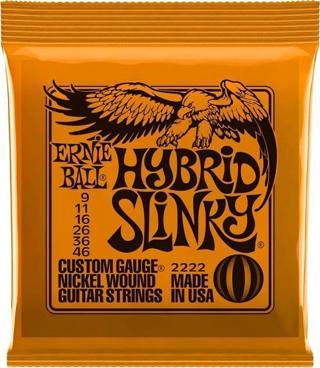 Ernie Ball P02222 Hybird Slinky Nickel 09-46 Elektro Gitar Teli