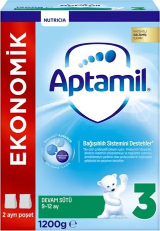 Aptamil 3 Devam Sütü 1200 Gr