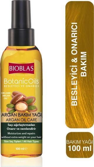 Bioblas Onarıcı Saç Bakım Yağı 100 Ml Argan