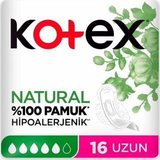 Kotex Natural  Ped 16 Uzun