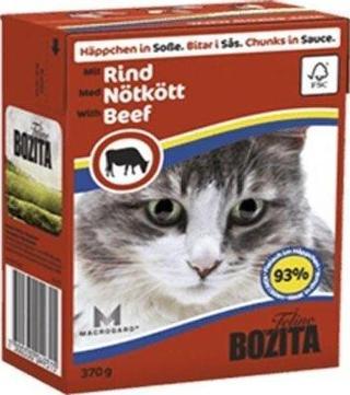 Bozita Tetra Jöleli Parçalı Sığır Etli Yaş Kedi Maması 370 Gr