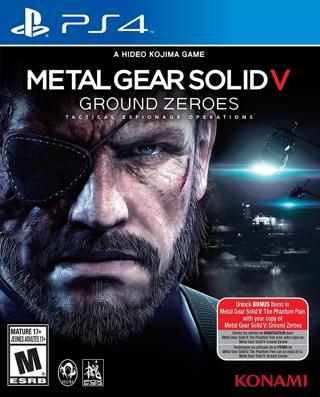 Ps4 Metal Gear Solid V Ground Zeroes - Orjinal Oyun-Sıfır Jelatin