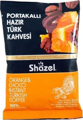 Shazel Portakallı Hazır Türk Kahvesi 100 Gr