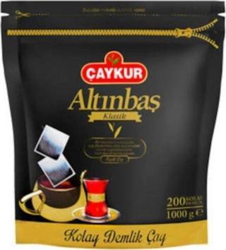 Çaykur Altınbaş Klasik Siyah Demlik Poşet Çay 200 x 5 G 4'lü