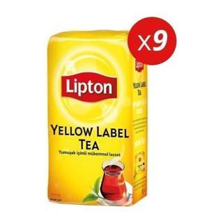Lipton Yellow Label Dökme Çay 1000 Gr 9 Adet