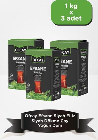 Ofçay Efsane 1000 gr Siyah Dökme Çay X 3 Paket