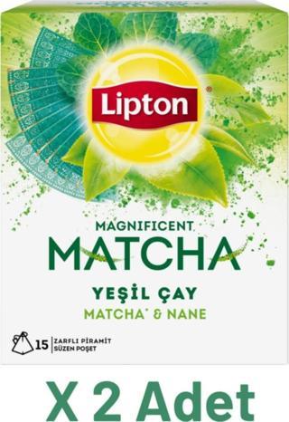 Lipton Matcha Nane Bardak Poşet Bitki Ve Meyve Çayı 15li X 2 Adet