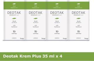 Deotak Krem Deodorant Plus X 4