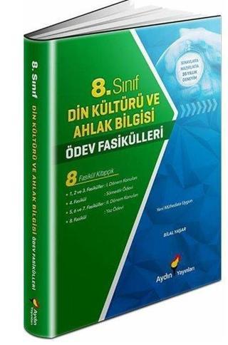 8. Sınıf Din Kültürü Ve Ahlak Bilgisi Ödev Fasikülleri - Kolektif  - Aydın Yayınları-Eğitim