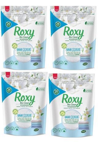 Dalan Roxy Bio Clean Doğal Matik Toz Sabun Bahar Çiçekleri 800 Gr x 4 Adet