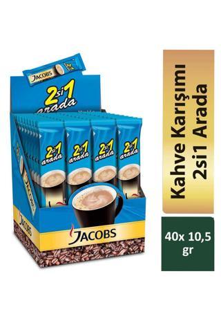 Jacobs 2si1 Arada Kahve 40lı Paket.