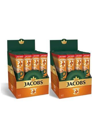 Jacobs 3ü1 Arada Kahve 80 Adet (40x2 Paket)