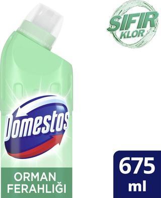 Domestos Yoğun Kıvamlı Çamaşır Suyu Sıfır Klor Orman Ferahlığı Leke Yapmaz 675 ml Adet