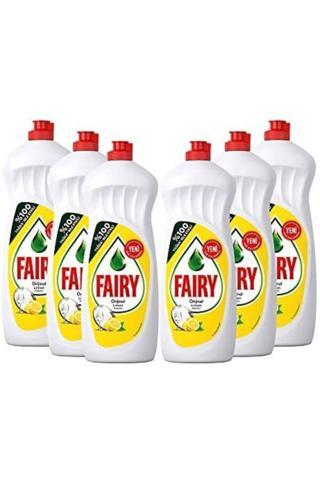 Fairy Limon Bulaşık Deterjanı 6x650ml Fırsat Paketi