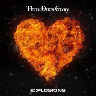 Three Days Grace Explosions Plak - Three Days Grace