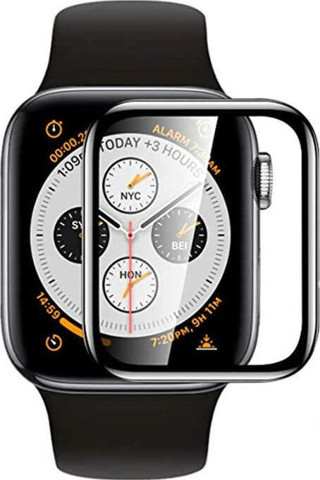 Apple Watch 7 41mm Fuchsia PPMA Pet Saat Ekran Koruyucu Kenarları Full Kapatan Pürüzsüz Watch Screen Protector