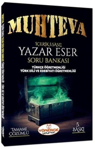 ÖABT Türkçe Edebiyat Muhteva Yazar Eser Soru Bankası Çözümlü - Yönerge Yayınları