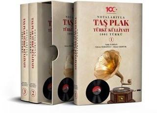Notalarıyla Taş Plak Türkü Külliyatı 1001 Türkü Seti - 3 Kitap Takım - Abuzer Akbıyık - ST Prodüksiyon