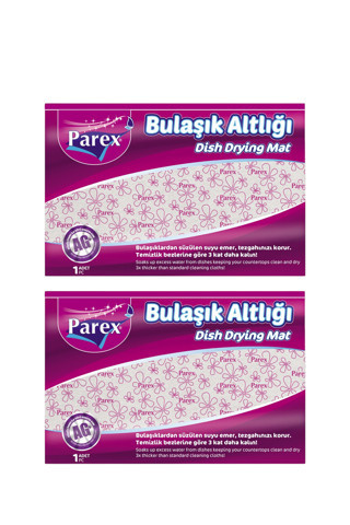 Parex Bulaşık Altlığı 46 x 30 cm İkili Set
