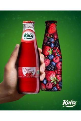 Kula Orman Meyveli Aromalı Doğal Mineralli Maden Suyu 200 Ml X 24 Cam Şişe (6 X 4’Lü Paket)