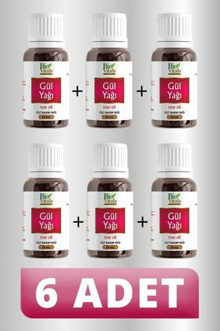 Bio Vitals Gül Yağı 20 Ml 6 Adet