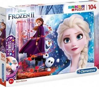 Clementoni Frozen 2 104 Parça Jewels Puzzle 20164
