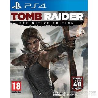 Square Enix PS4 Tomb Raider Definitive Edition -Sıfır Jelatin - Orjinal Oyun