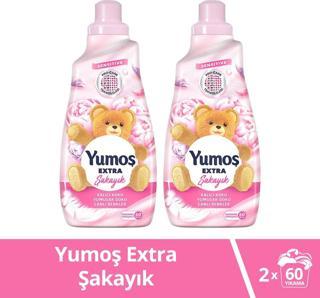 Yumoş Extra Konsantre Çamaşır Yumuşatıcısı Şakayık 1440 X2