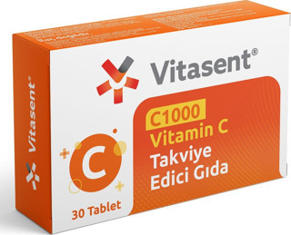 VİTASENT Vitamin C 1000 30 Tablet