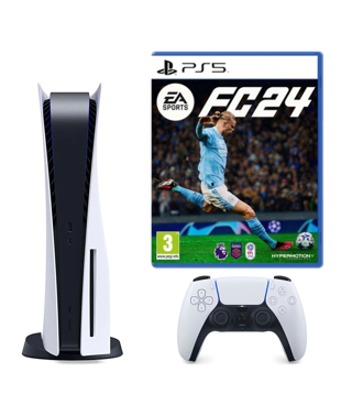 Sony Playstation 5 825 GB - Türkçe Menü + PS5 Fifa 24 - FC24 - 2024