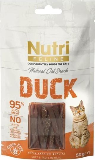 Nutri Feline Duck Ördek Etli Tahılsız Kedi Ödülü 50 Gr