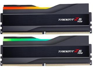 GSKILL Trident Z5 RGB Siyah DDR5-7600Mhz CL38 48GB (2x24GB) DUAL (38-48-48-121) 1,35V
