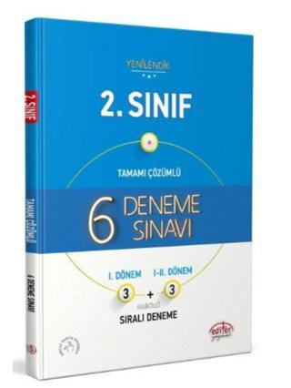 Editör Yayınları 2. Sınıf Mantık Muhakeme Becerileri Fasiküllü 6 Deneme Sınavı - Editör Yayınevi