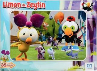 Limon İle Zeytin 35 Parça Frame Puzzle 5082 