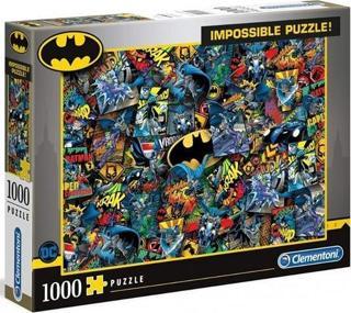 Clementoni Batman 1000 Parça İmpossible Puzzle 39575