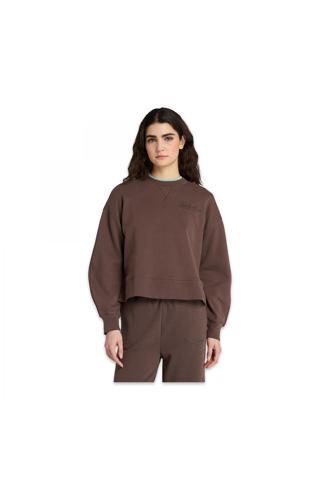 Timberland Tb0A41Zb Lush Comfort Crew Sweat Kahverengi Kadın Sweatshirt