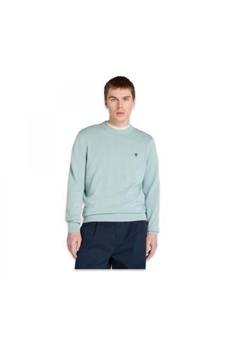 Timberland Tb0A2Bmm Williams River Cotton Yd Sweater Açık Mavi Erkek Sweatshirt