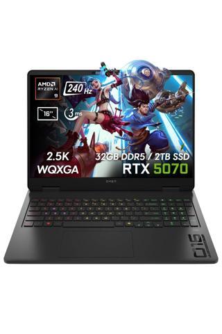 HP OMEN 16-ap0012nt AMD Al 9-365 32GB DDR5 2TB SSD RTX5070 8GB GDDR7 16 inç 2.5K 3ms FDos Laptop