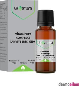 Venatura Vitamin K2 Kompleks 20 ml Damla