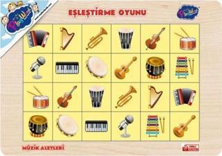 Ahşap Eğitici Eşleştirme Müzik Aletleri ONY263 Playwood