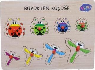 Ahşap Tutmalı Büyükten Küçüğe Oyuncak 2 ONY131/132 Playwood
