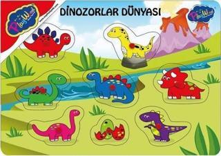 Ahşap Tutmalı Eşleştirme Dinozorlar Dünyası 2 ONY278 Playwood