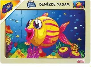 Playwood Ahşap Eğitici Puzzle Denizde Yaşam ONY187